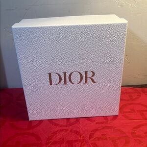 Dior White Textured Box